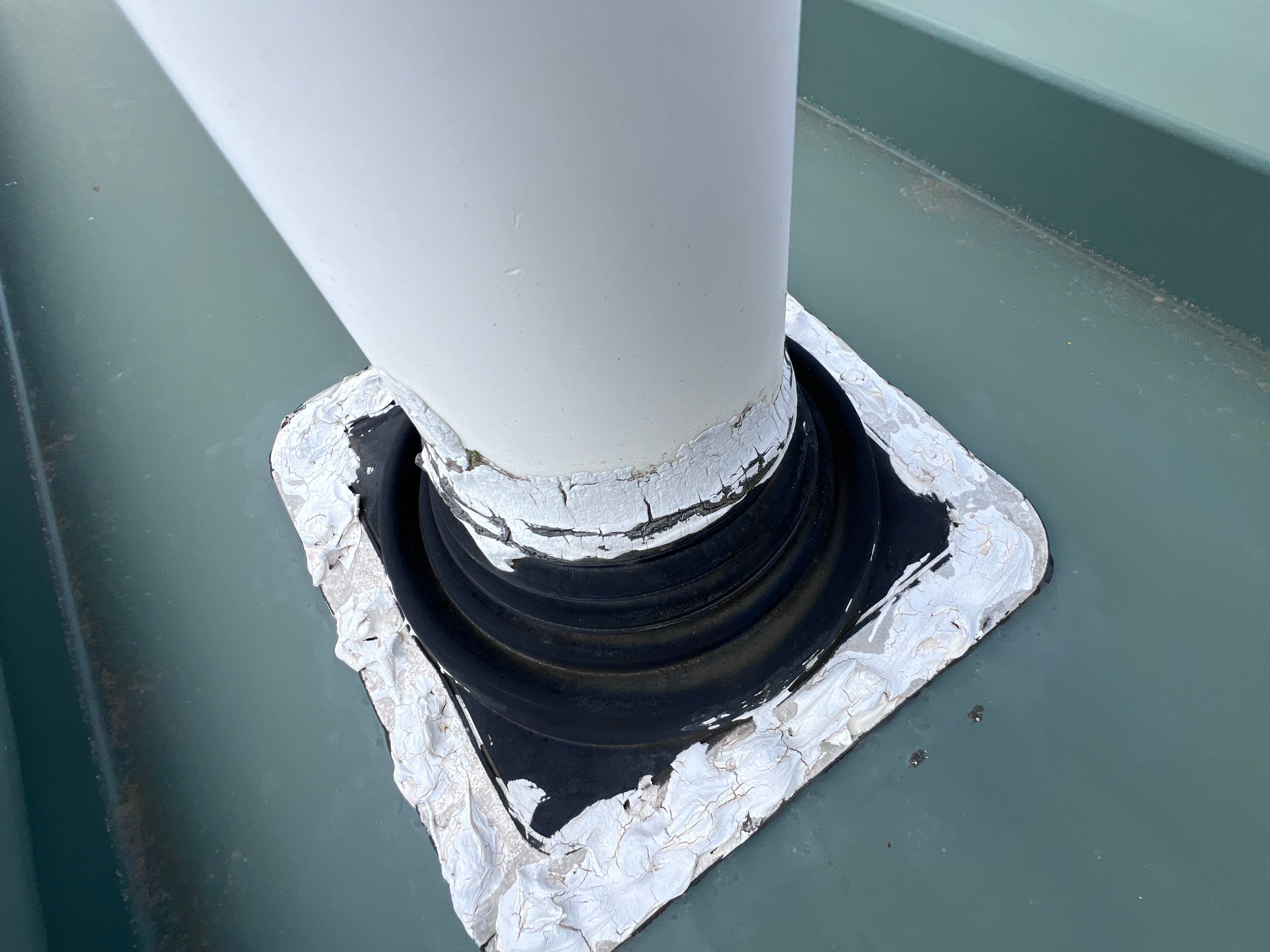 Hail Damage using Metal by Roof Repair Company