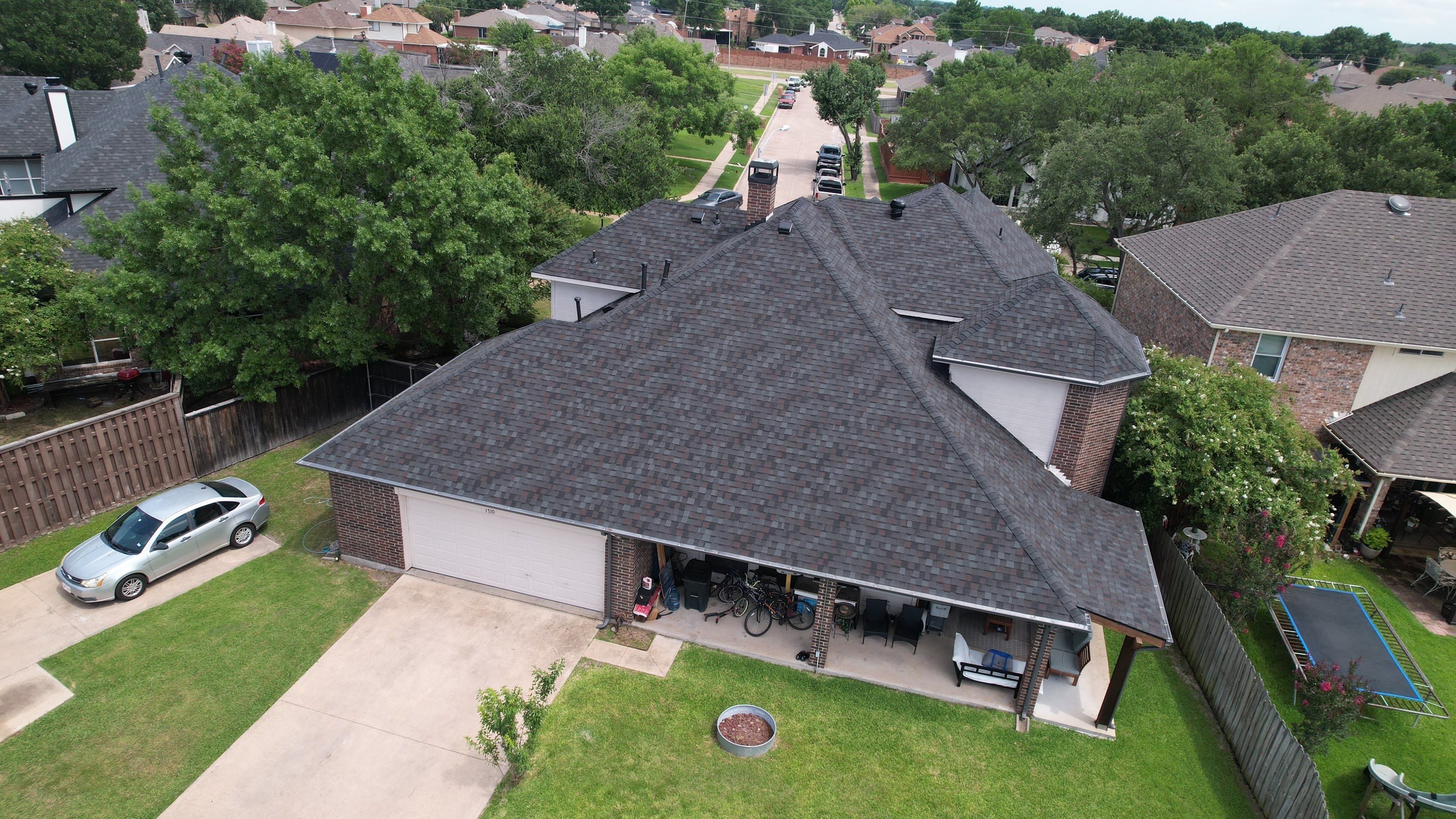 Mesquite Roof Replacement and Fascia Repair for Wind Damaged Home by Rich the Roofer LLC