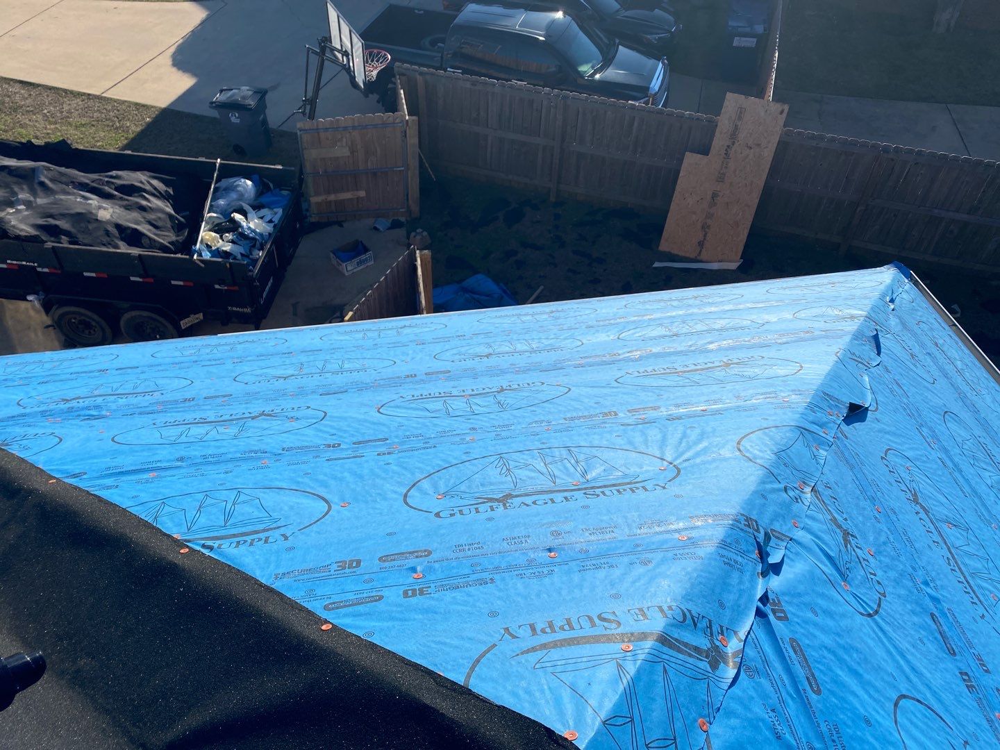Residential Roofing Installation using Roof Replacement by American Roofing & Construction LLC