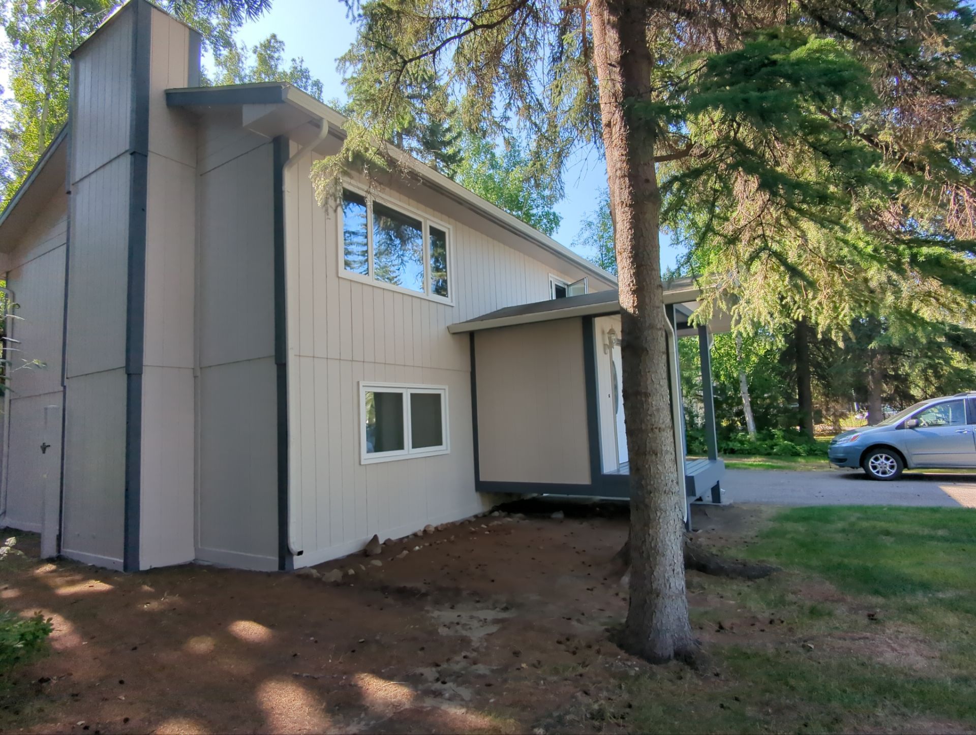 Exterior Transformation! by Midnight Sun Painting