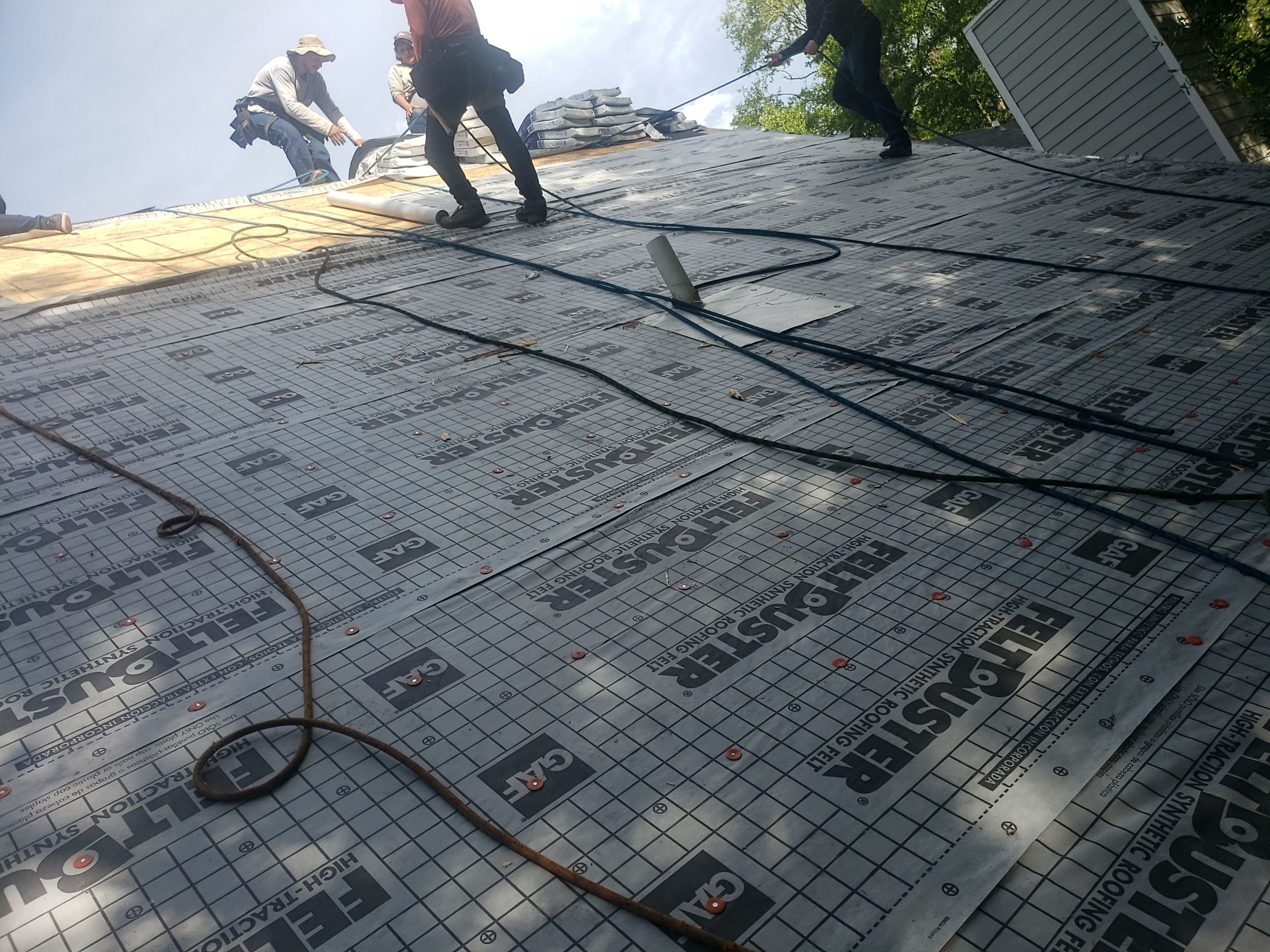 Residential Roofing Repair using Roof Replacement by American Roofing & Construction LLC