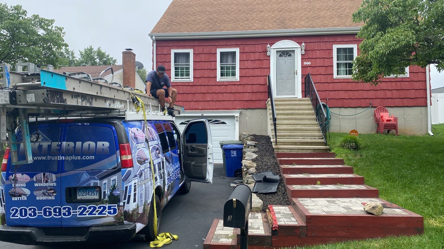 Siding Installation using Royal Building Products Rustic Red by A Plus Exterior