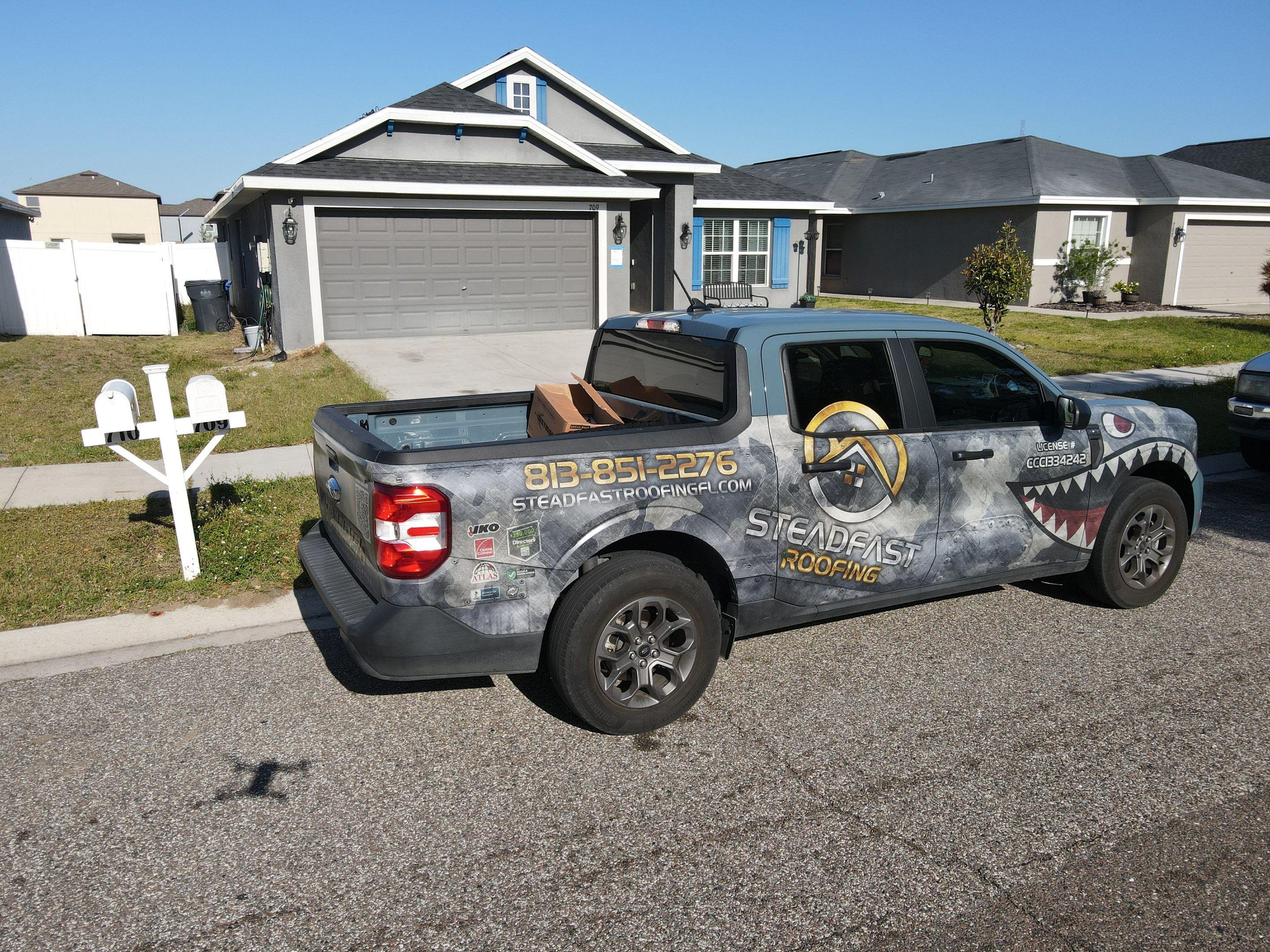 Roof Replacement in Ruskin, FL. by Steadfast Roofing