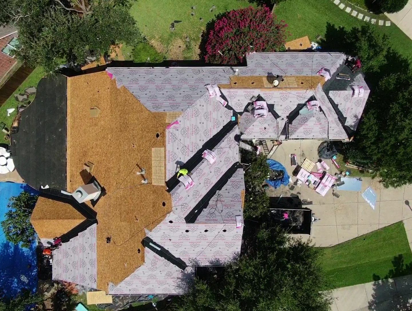 Residential Roof Replacement in Keller TX by Becker Roofing and Exteriors