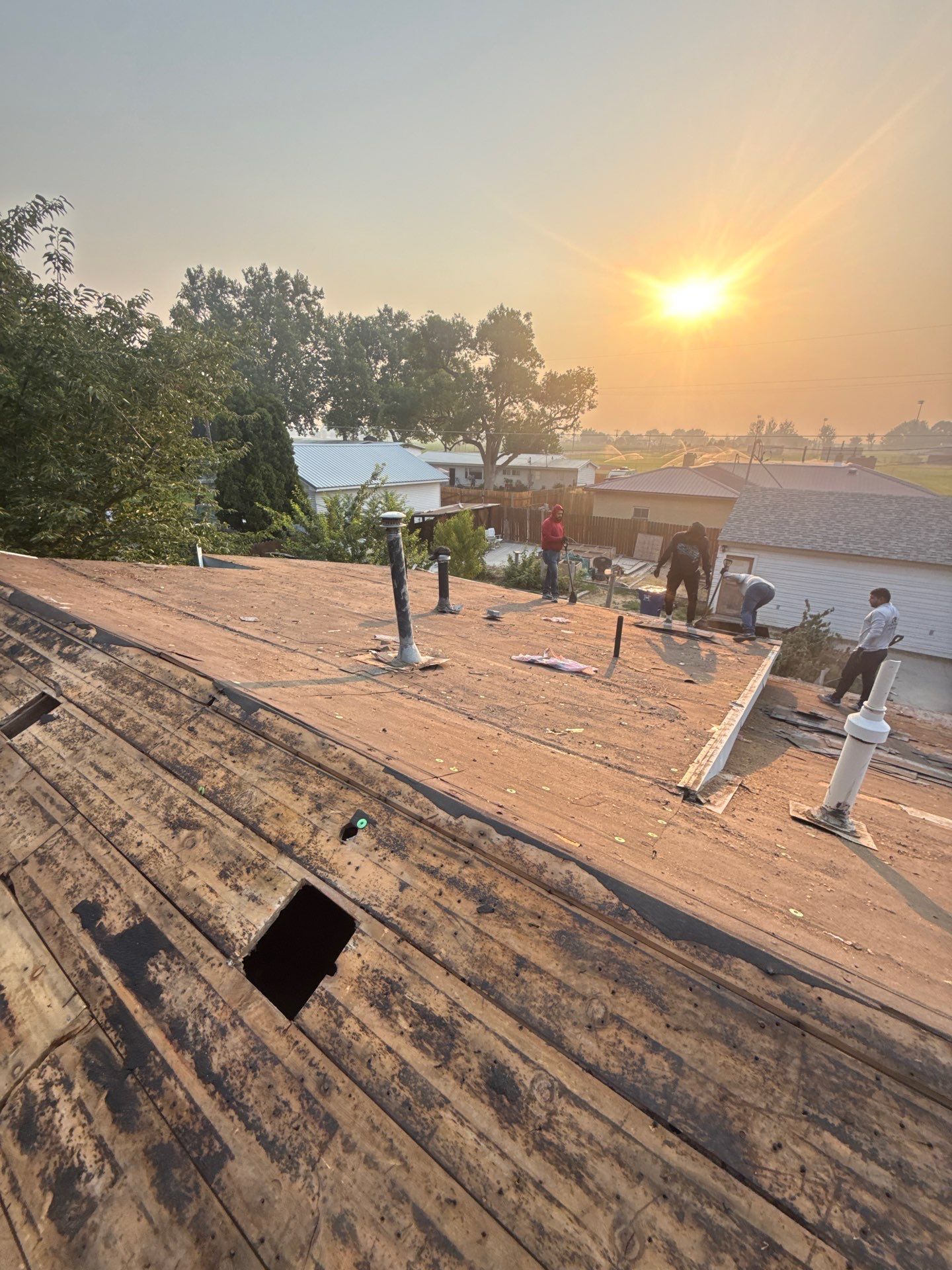 Parma Residential Roof Replacement with Gray Architectural Shingles by Olive Roofing