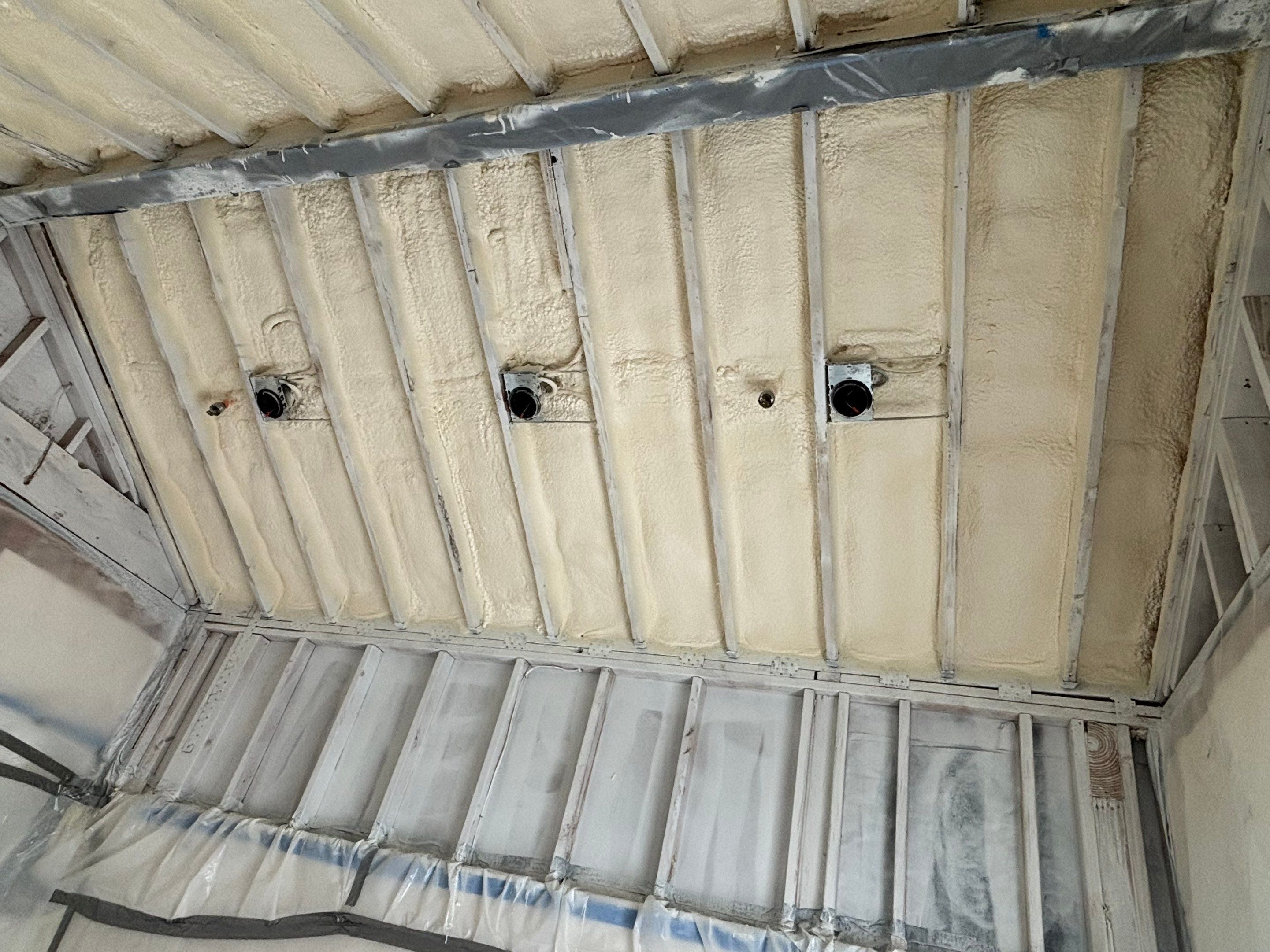 Spray Foam Project in Los Angeles by Insulation Labs