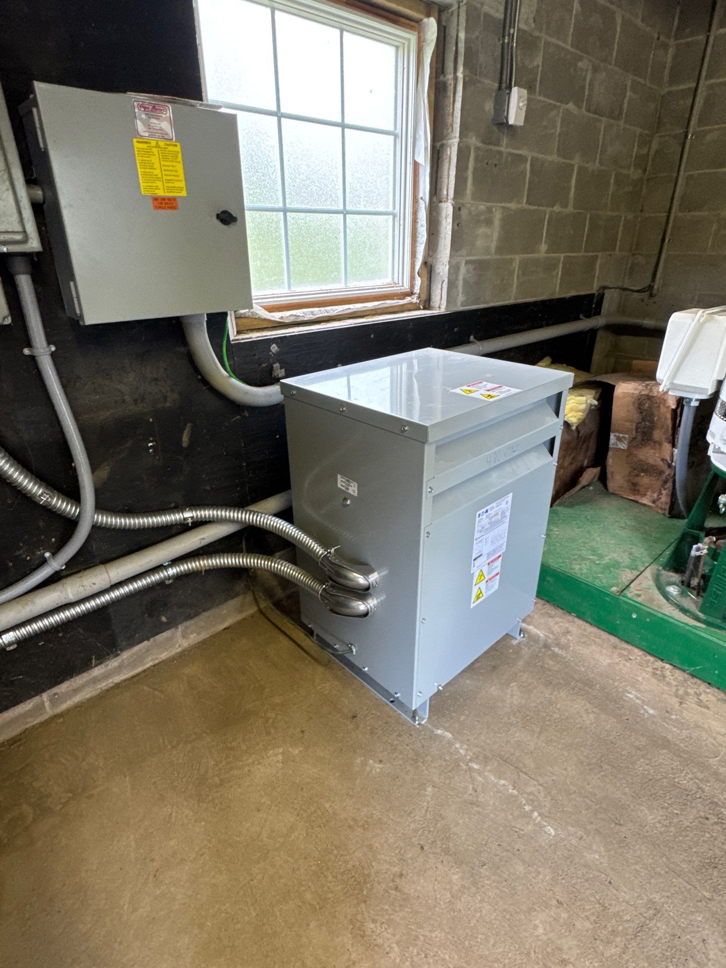 ZAM Installs Transformer for Outdoor Water Feature by ZAM Electric