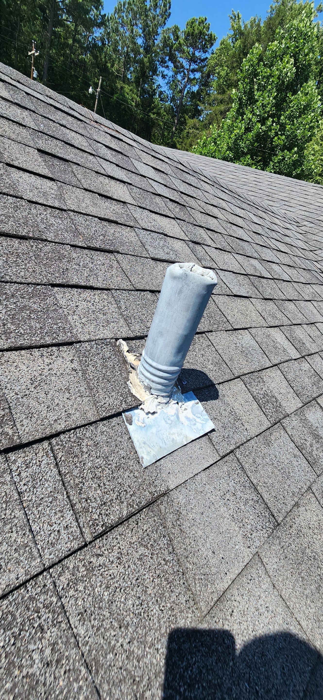 Residential Shingle Reroof using CertainTeed XT25: Moire Black by Hostetler Roofing