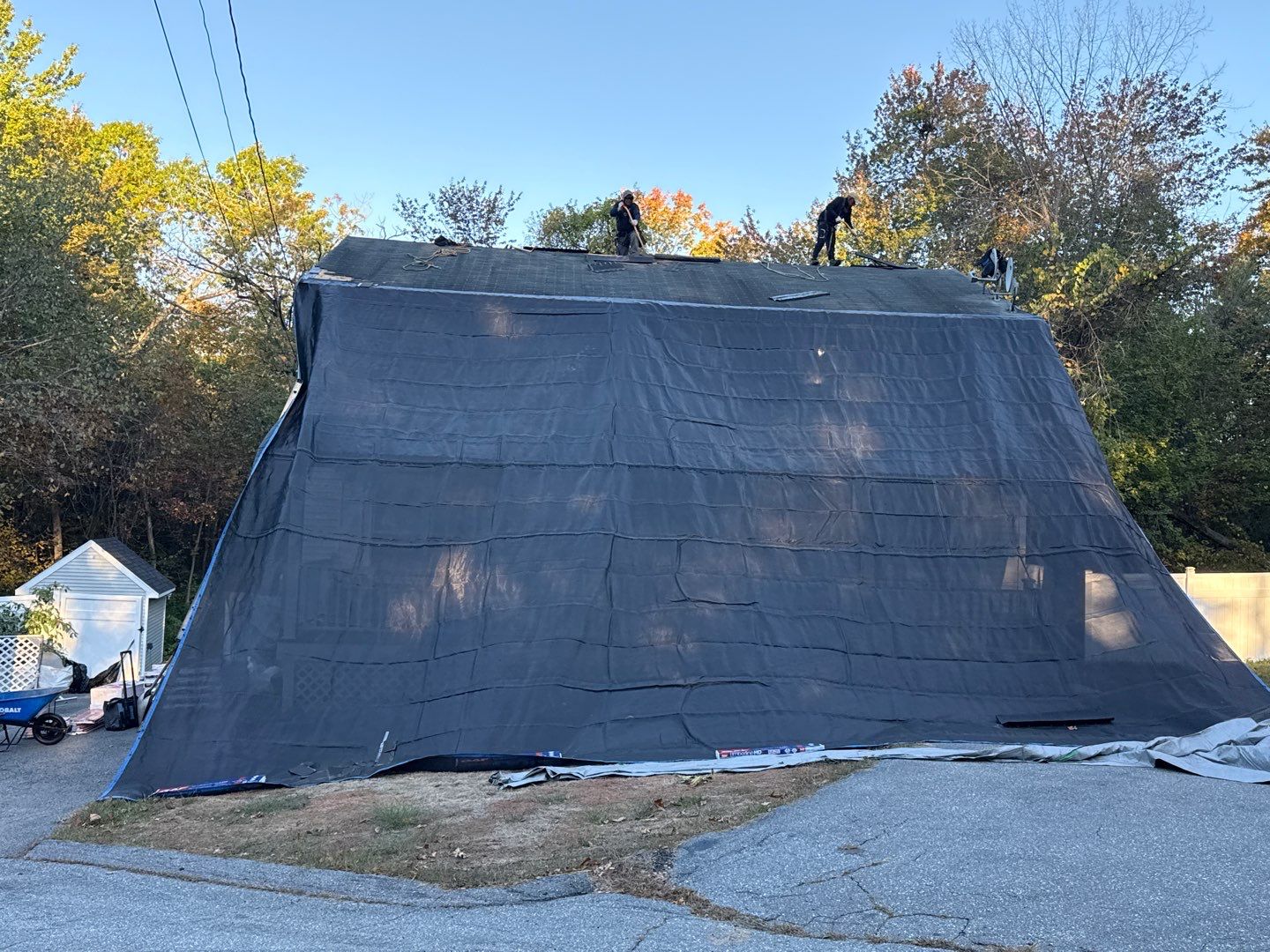 Full Roof Replacement with New Plywood Decking & Gutter Installation by Sensible Home Solutions