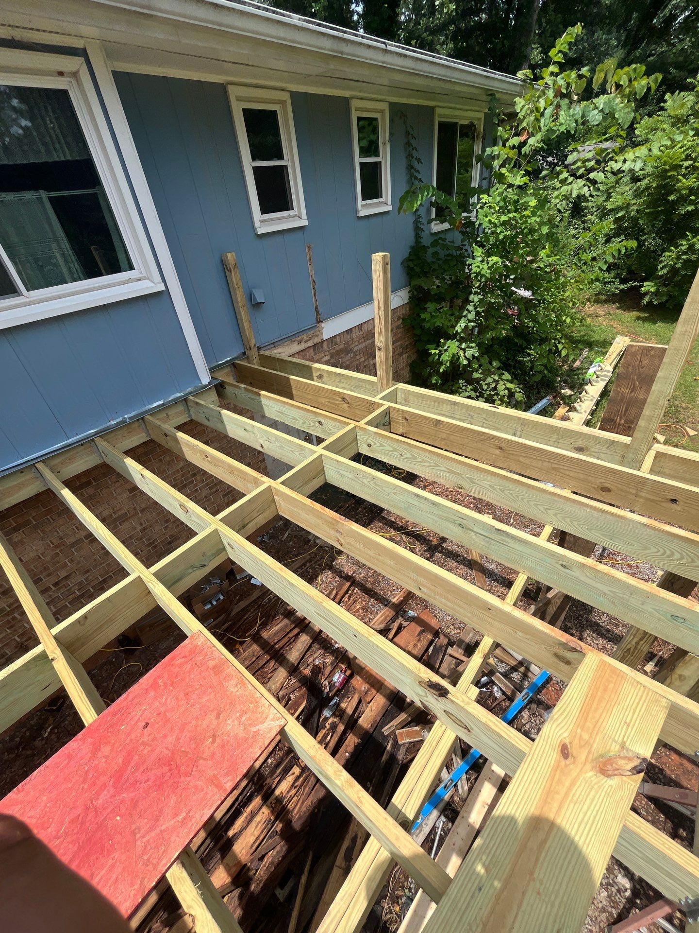 Deck Installation using Deckorators Summit Series Decking in Tucker, GA by Nelson Exteriors