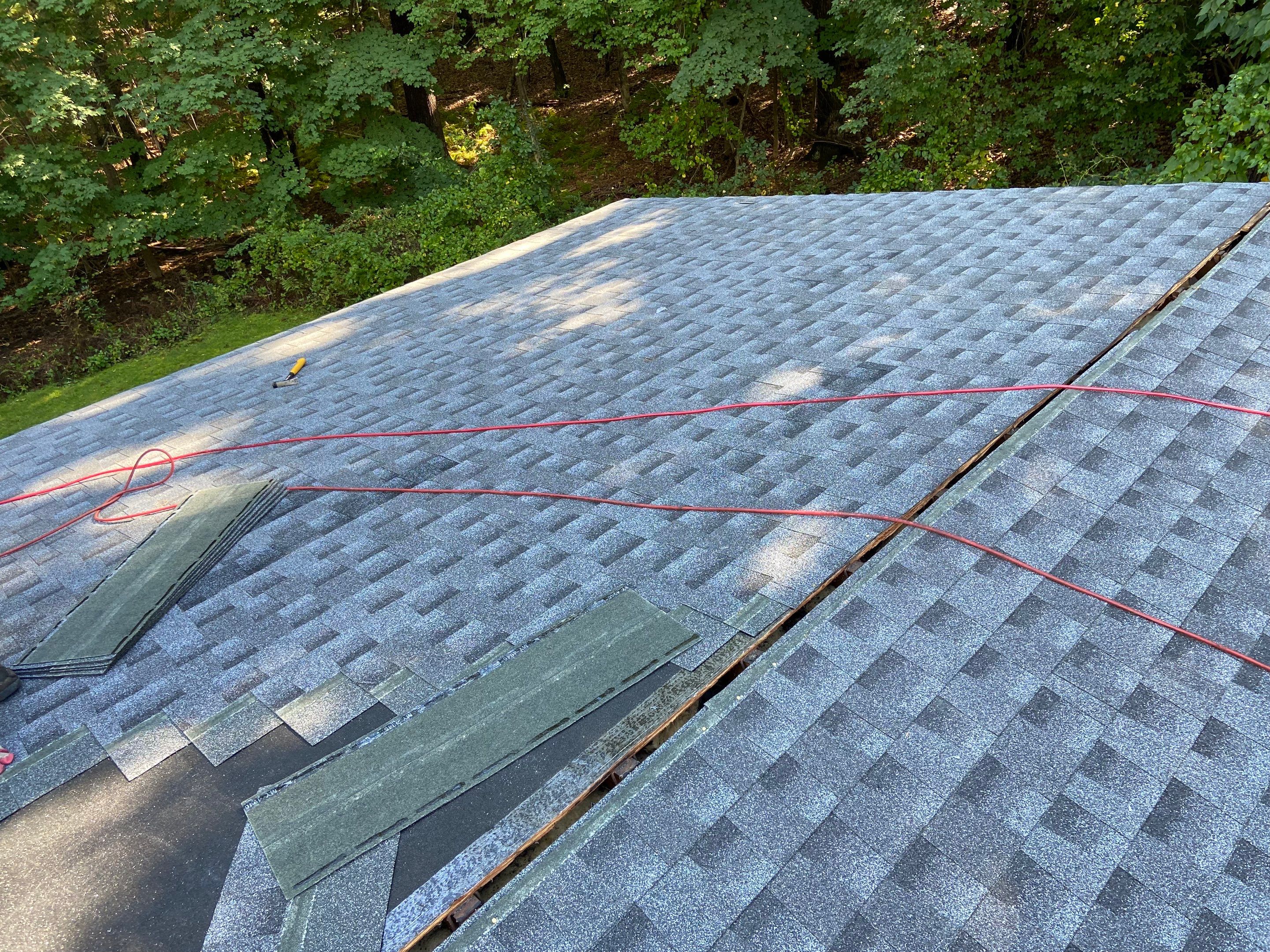 Residential Roofing Installation using GAF Timberline HDZ by Sensible Home Solutions