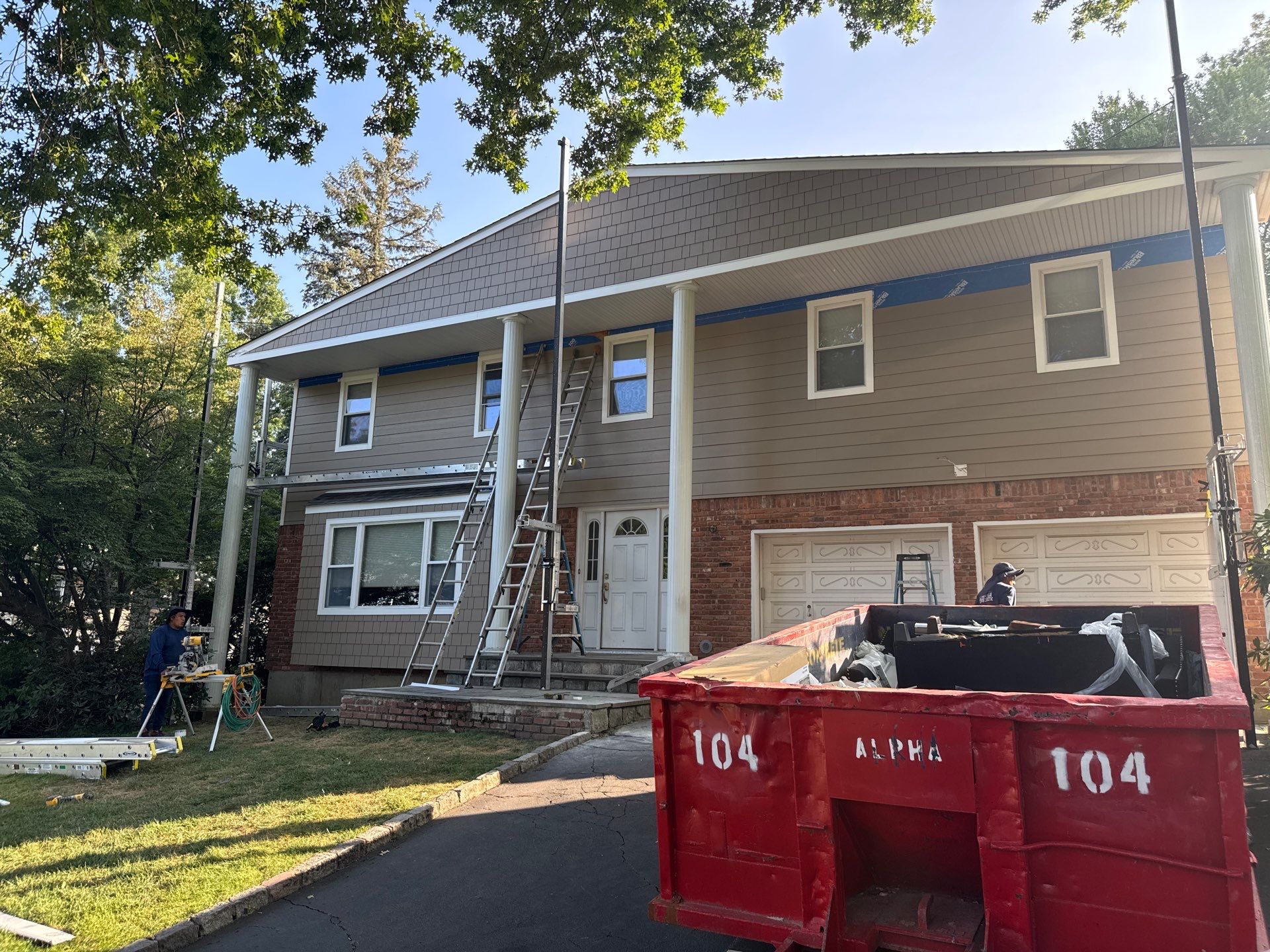 Full House Remodel, White Plains, NY  by Ideal Siding 