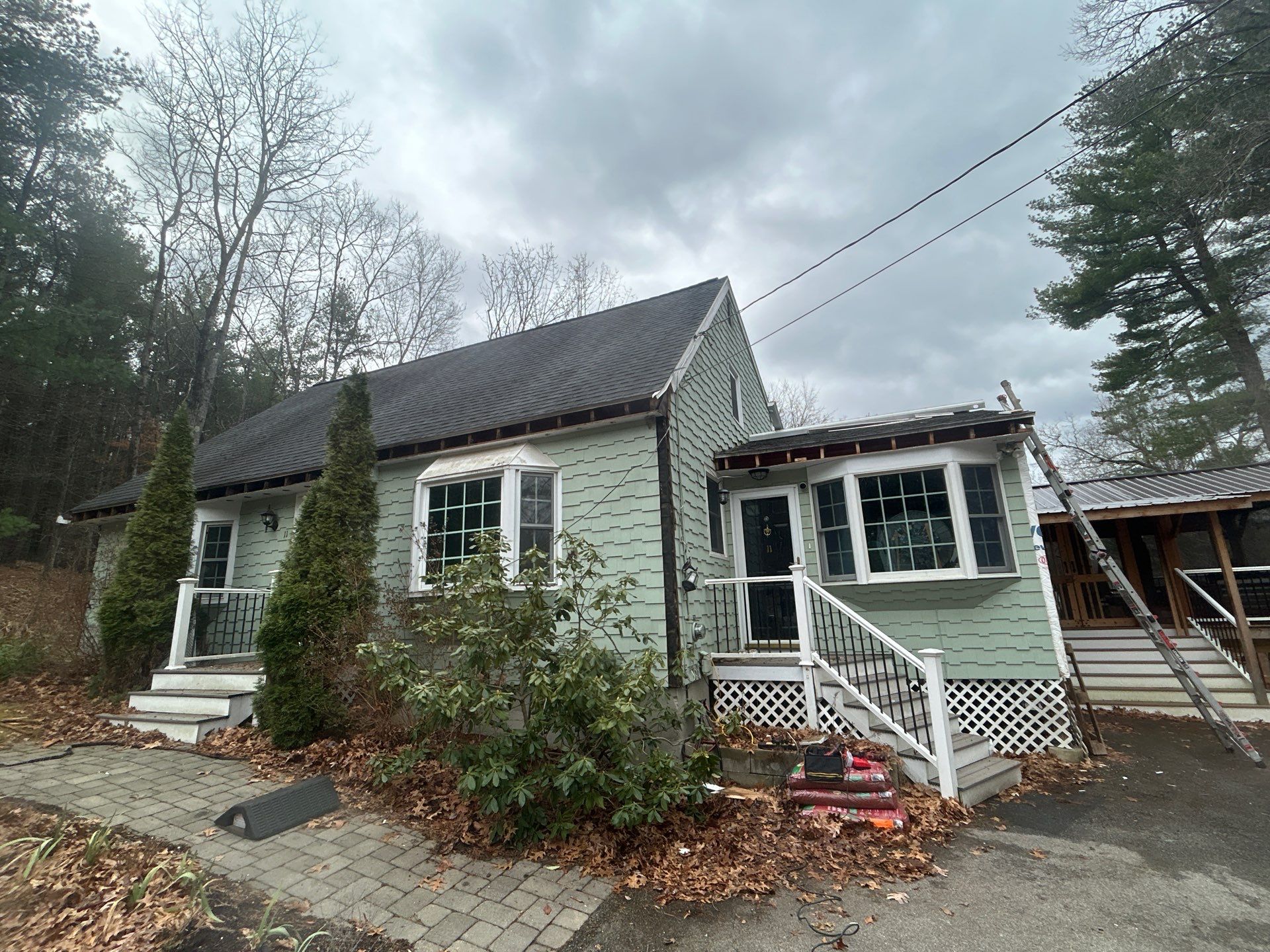 PVC Fascia & Corner Board Replacement — Billerica, MA by Mighty Dog Roofing of Greater Middlesex County
