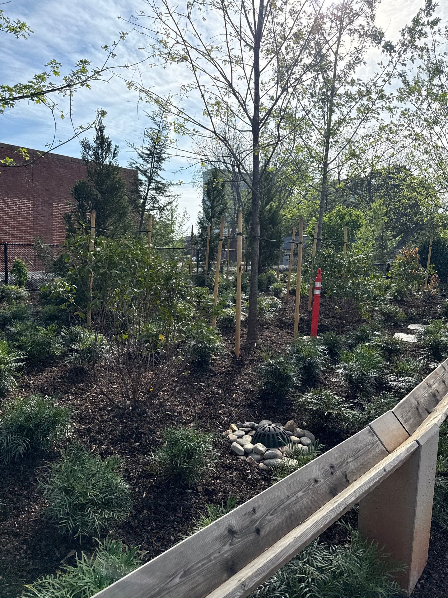 Playground using Mini Mesh by Mccall Commercial Fencing