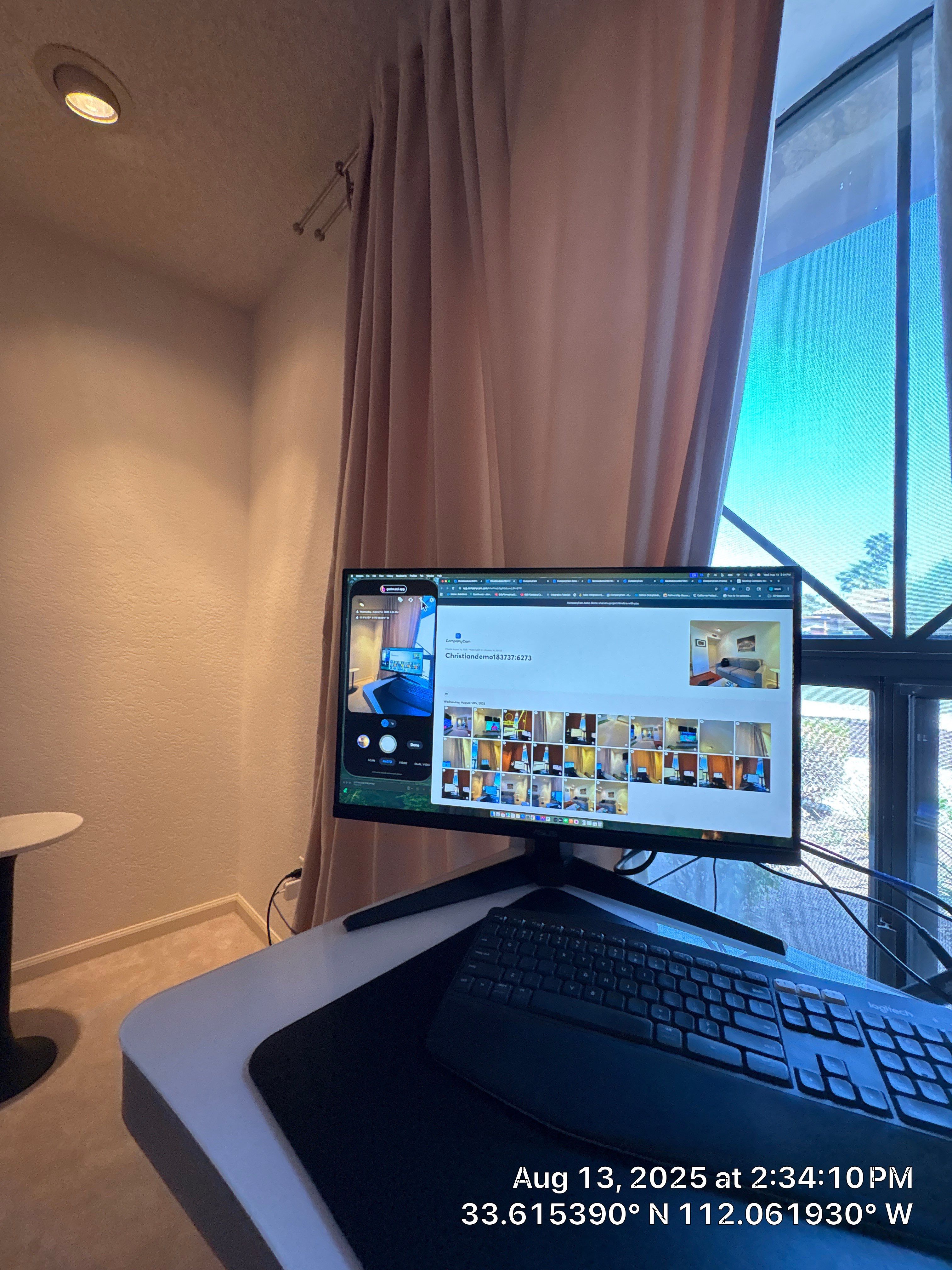 Backyard remodel by CompanyCam Sales Demo