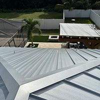 24ga 1.5" Mechanical Seam Mill Finish by Total Roofing System The Metal Roof Experts