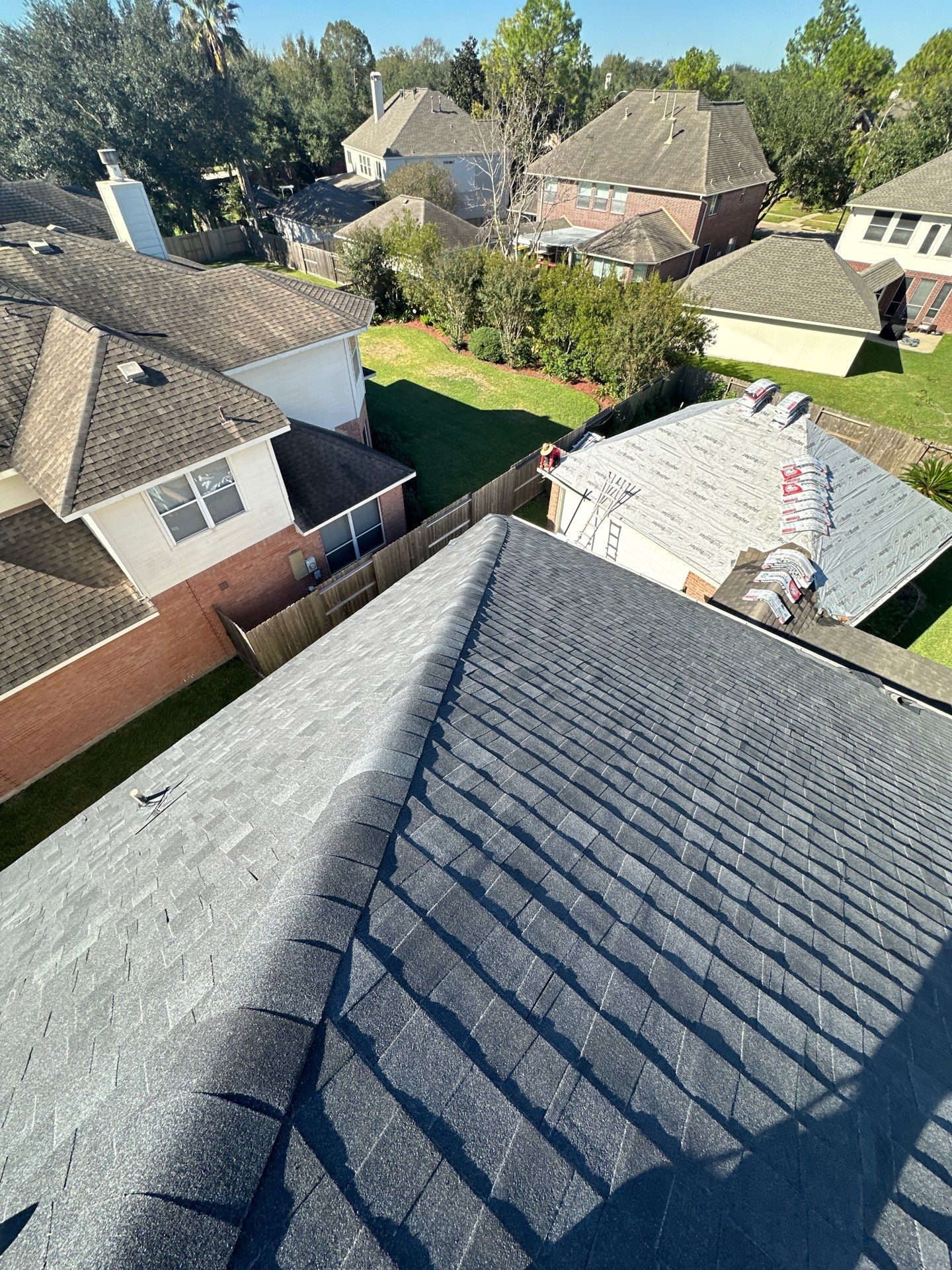 Project in Pearland by Motion Roofing