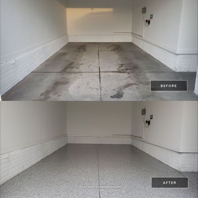 Waukee Slate Stone Garage Coating