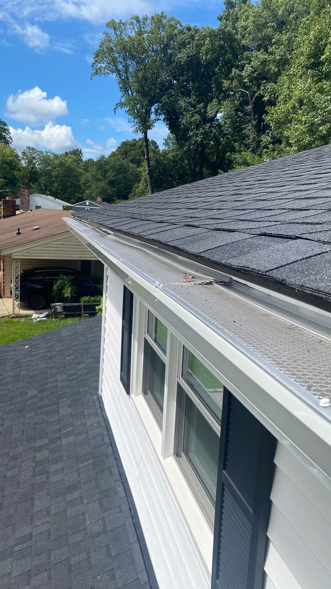 Burke: Residential Roof Installation with CertainTeed Landmark Pro Designer Shingles in Max Def Charcoal Black by RM Banning, Inc.