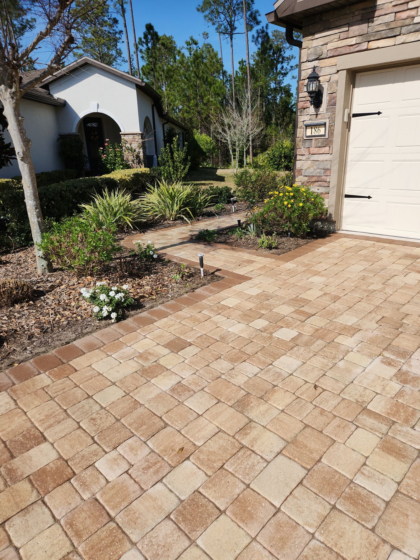Pavers using Concrete Sealant by DuraSeal