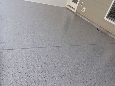 Patio Floor Coating using Yukon