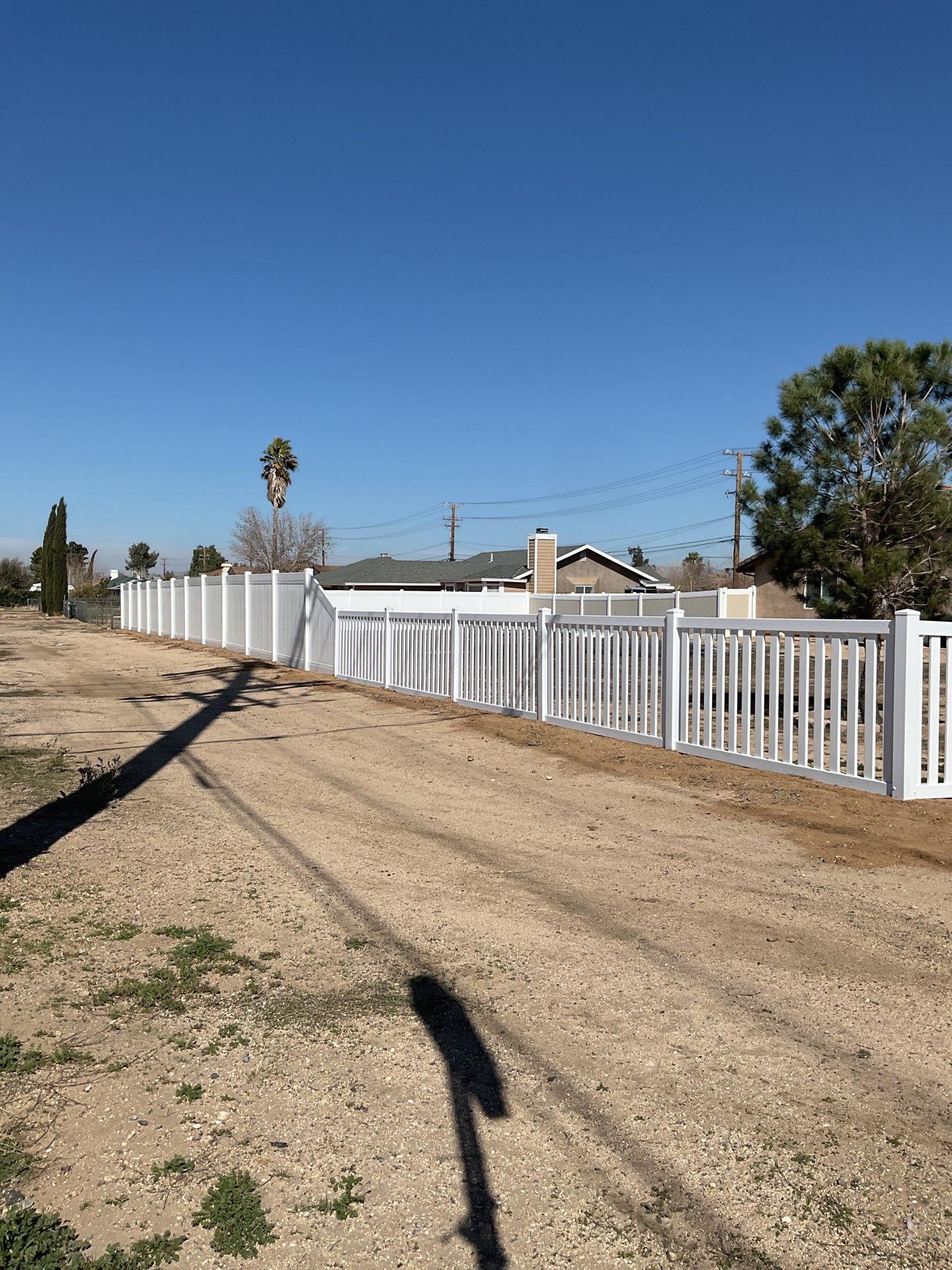 Box picket and privacy vinyl  by Fence Guys Inc. 