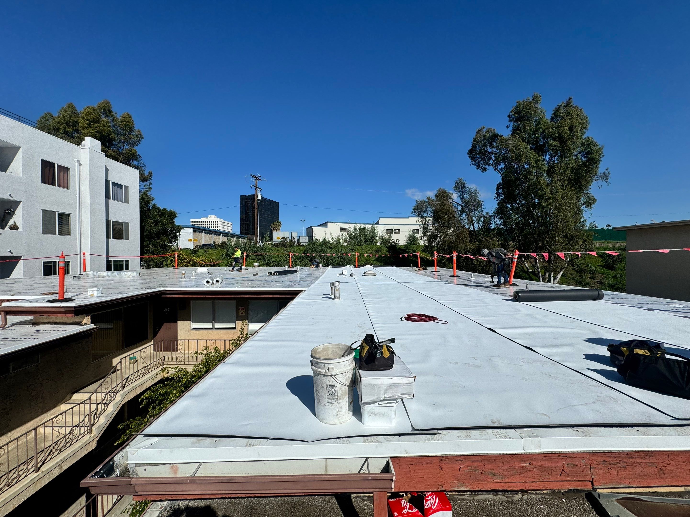 Project in Los Angeles by T&G Roofing