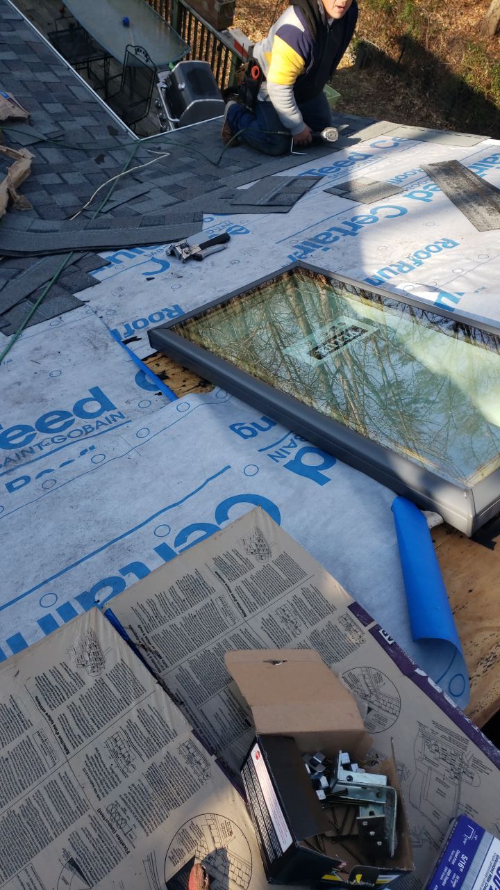 Burke Certainteed Landmark Pro MD Colonial Slate New Roof Installation by RM Banning, Inc.