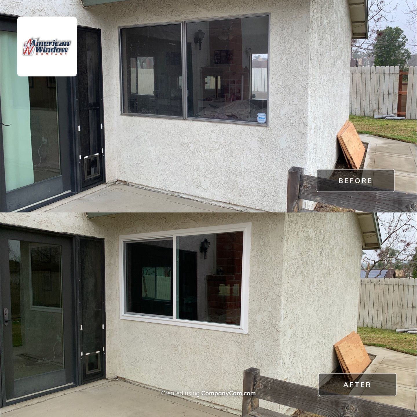Window Installation using Vinyl Windows by American Window Company