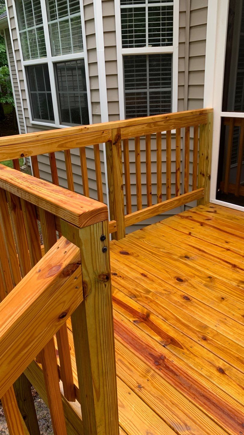 New Deck using Wood Sealant by DuraSeal