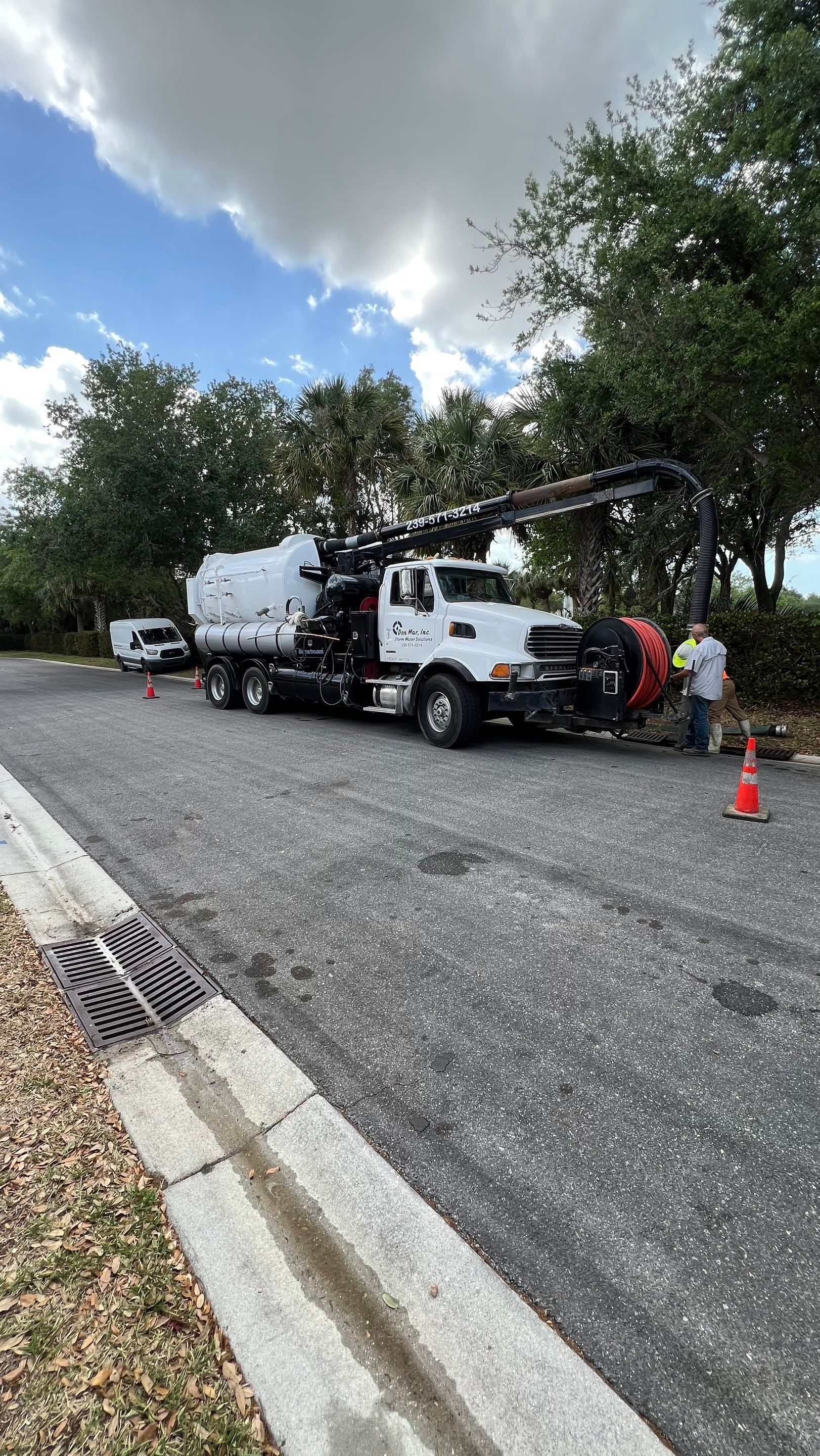 Estero Community Stormwater System Maintenance by APS Power & Water