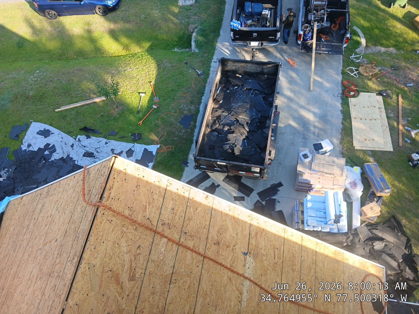 Fortified Roof Replacement with CertainTeed Landmark Pro in Jacksonville, NC by RGR Construction and Roofing, LLC