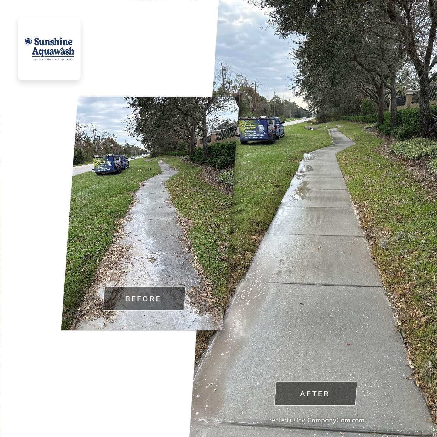 HOA Community Cleaning in Winding River, Bradenton, FL by Sunshine AquaWash