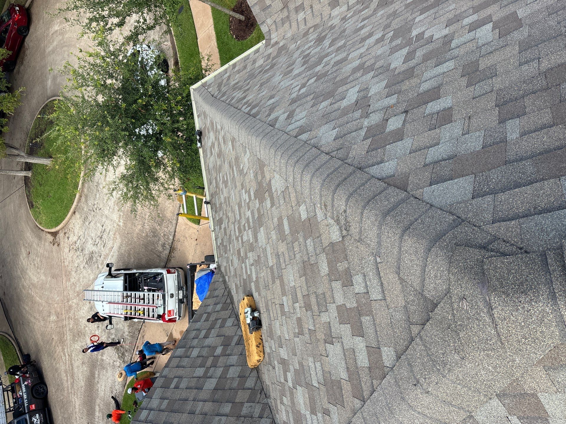Residential Roofing Installation using Owen's Corning Duration (Lifetime) Shingles by Roof Repair Company
