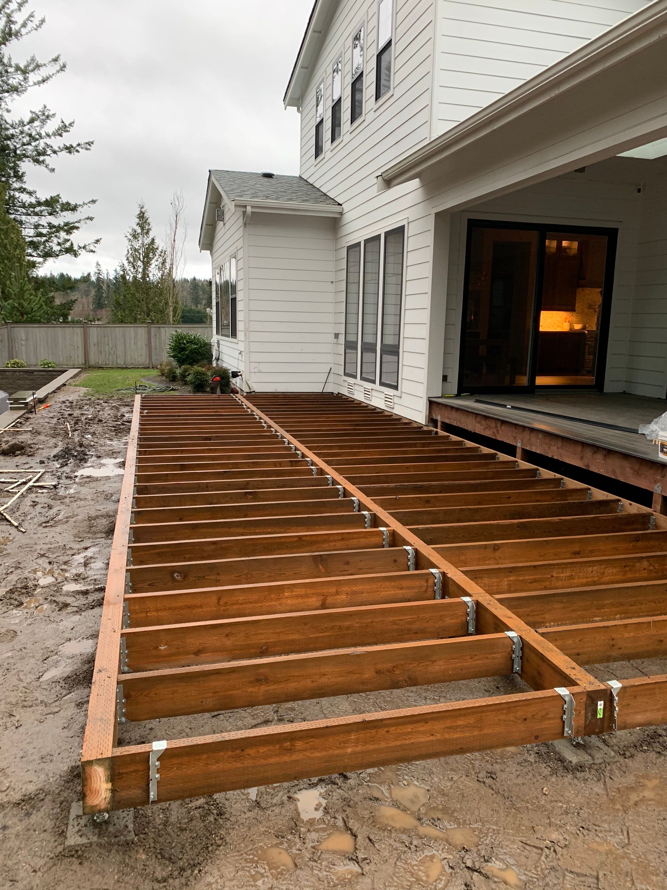 Sammamish Thermory Pine by Alki deck builders 