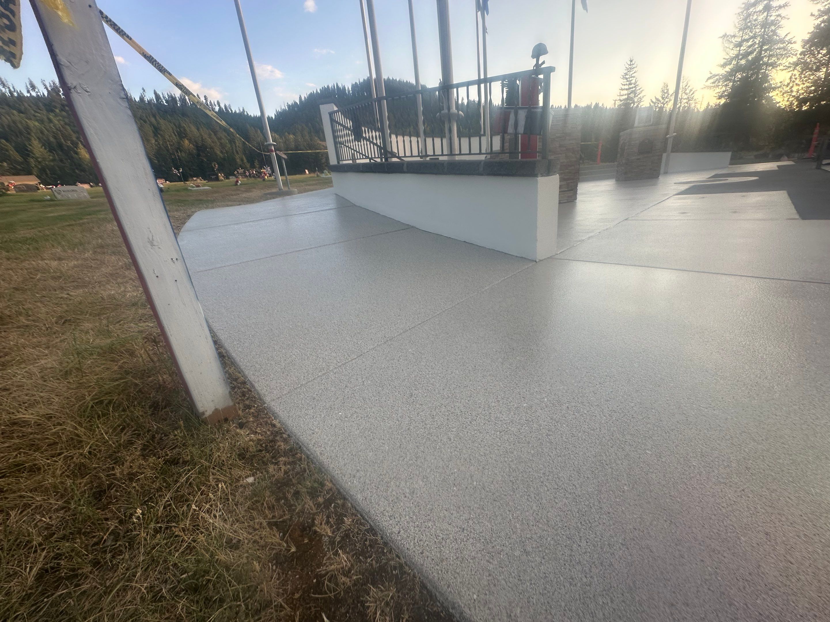 Veteran's Memorial - St. Maries Idaho by Croc Coatings, LLC