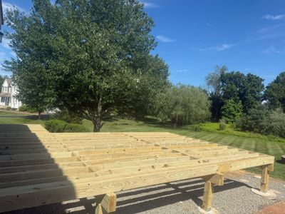 New Deck in Readington Township