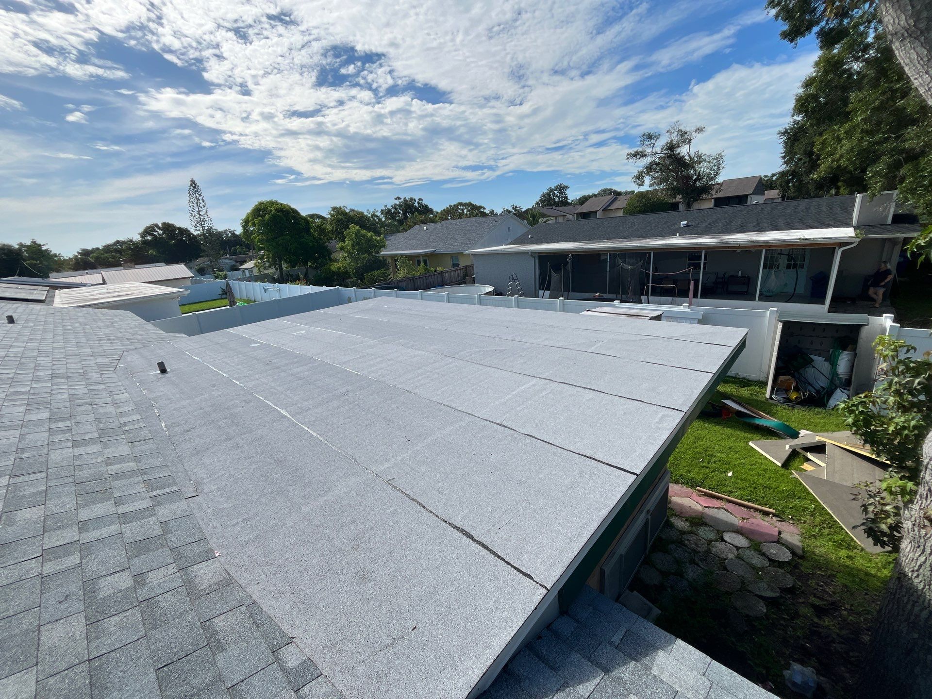 Project in St. Petersburg 33702 by Mitchell Roofing Company LLC 