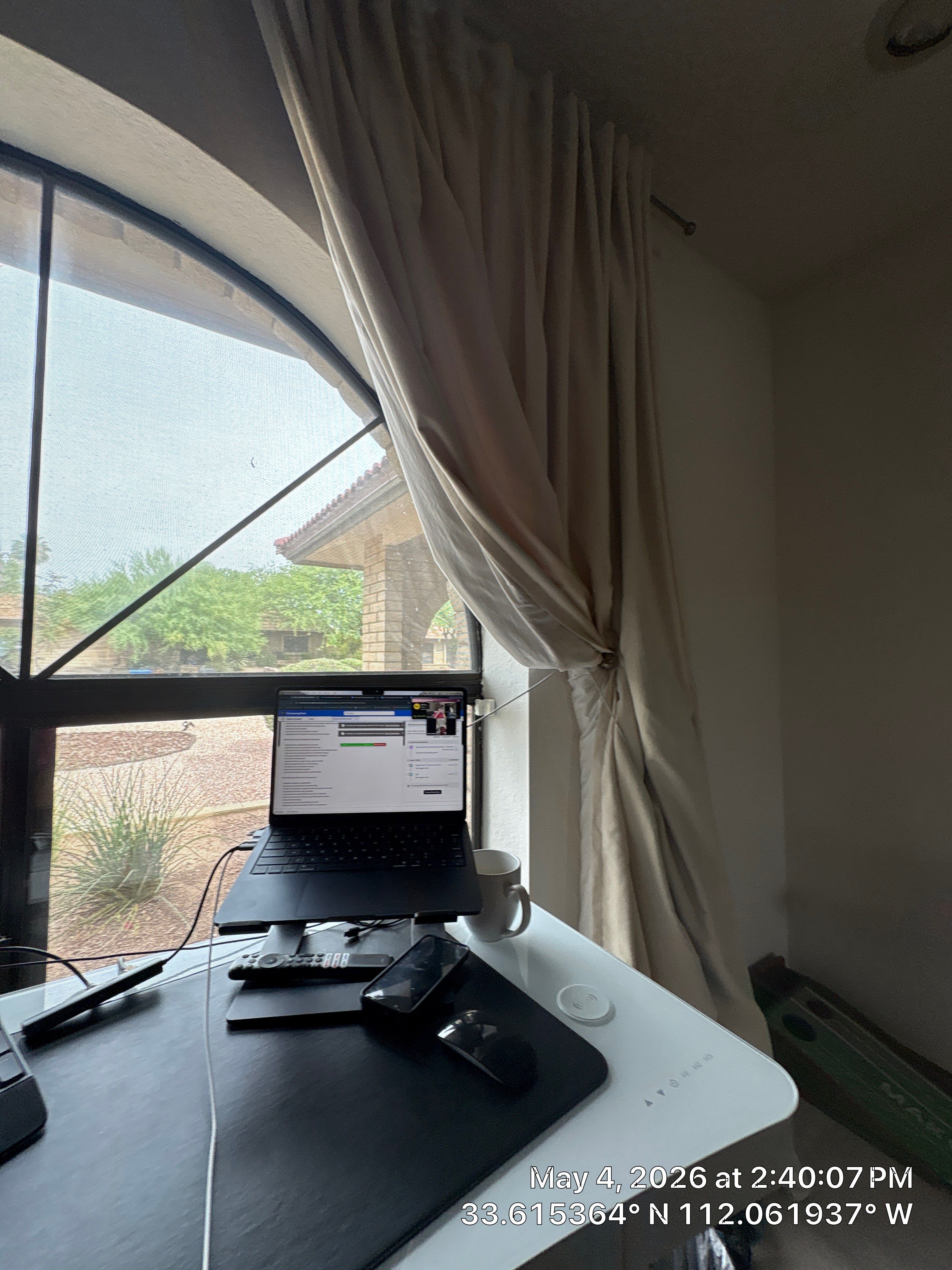 Comprehensive Home Office AV Update and TV Mounting in Phoenix by CompanyCam Sales Demo
