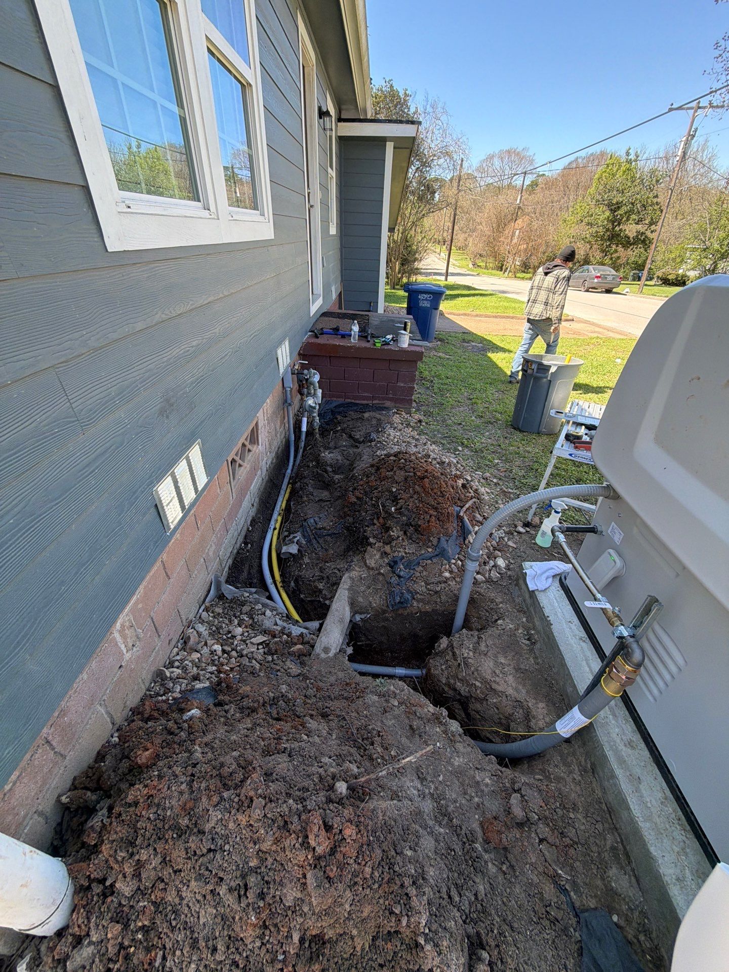 18kW Generac Home Standby Generator Installation in Huntsville, Texas by GenTex Elite Services