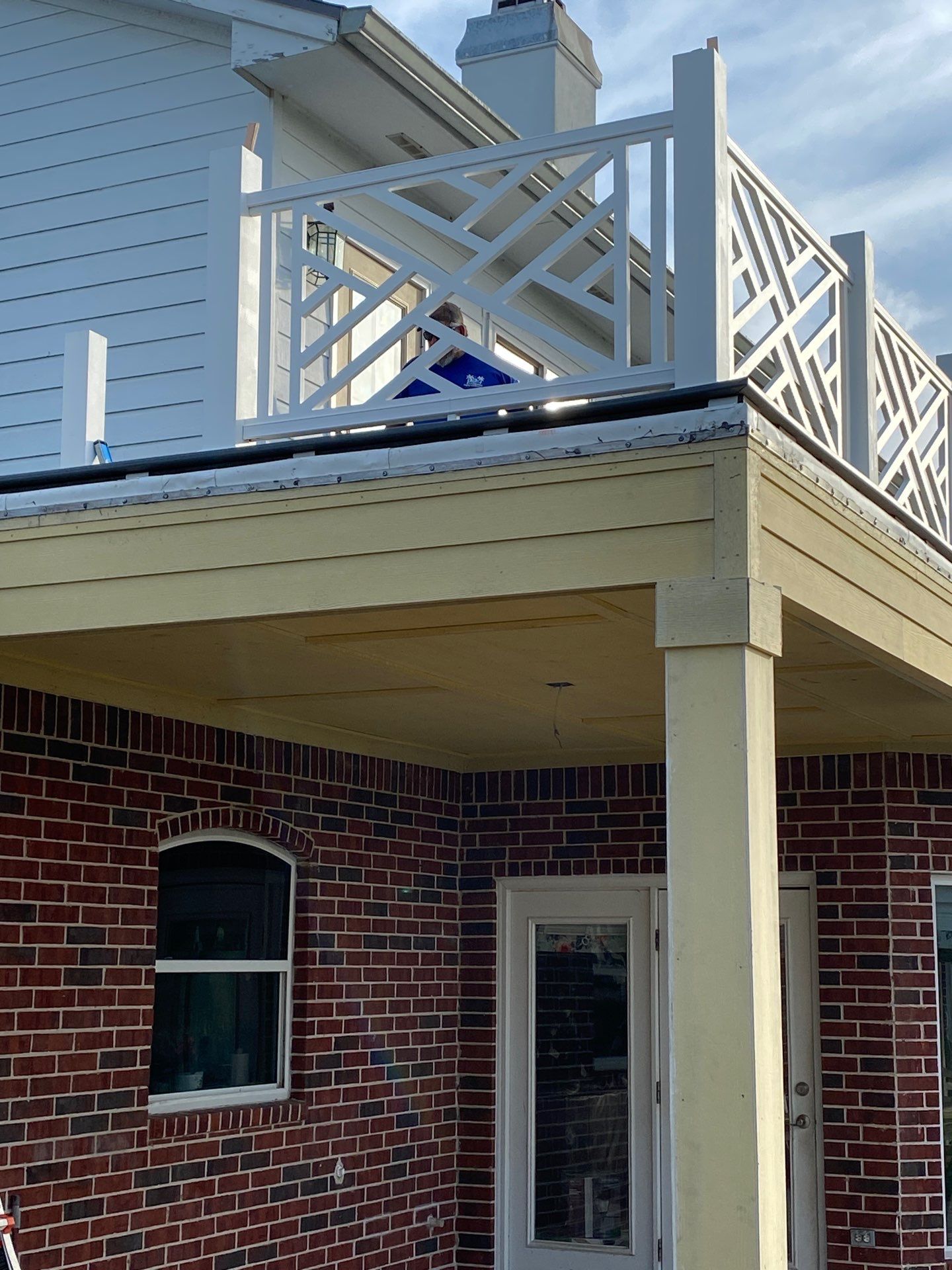 Chippendale Railings by Bayfront Roofing and Construction