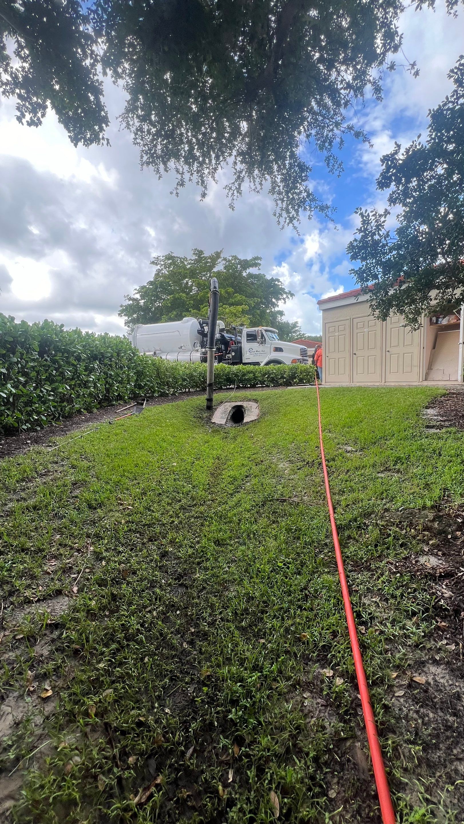 Naples Community Culvert Cleaning by APS Power & Water