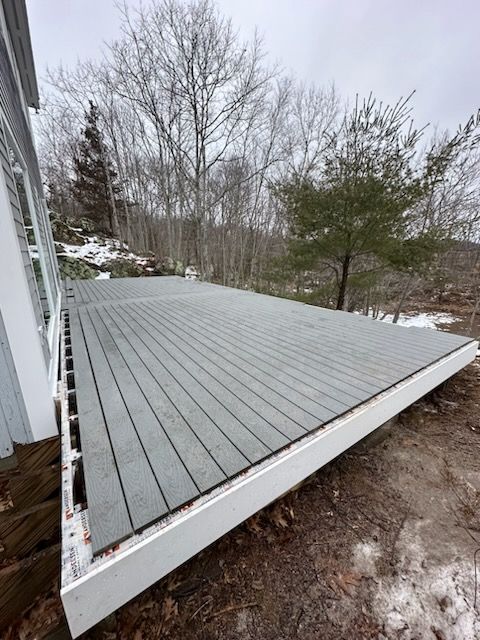 Deck and Siding project in Gloucester, MA by UBrothers Construction