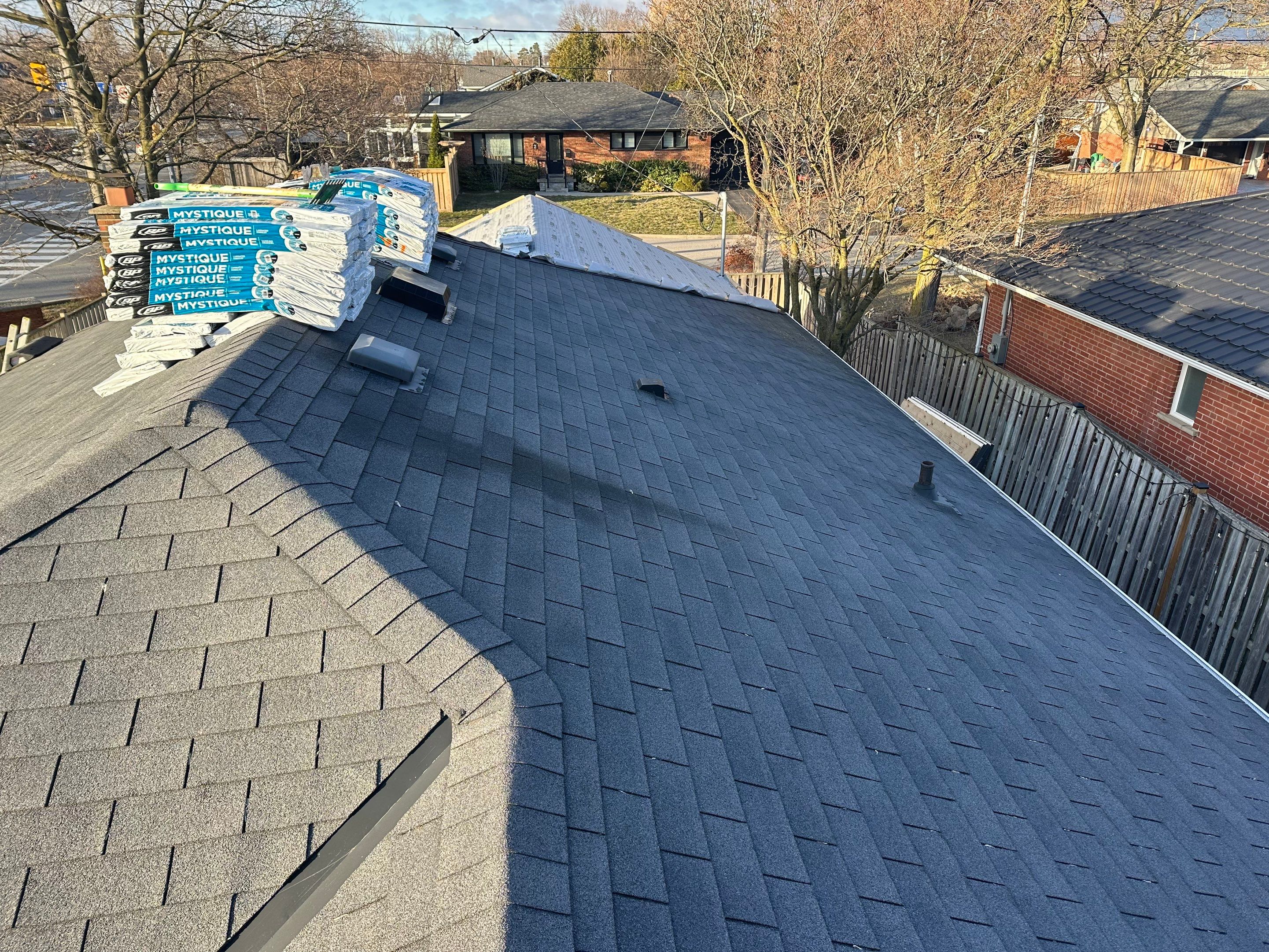 Project in Mississauga by The Roofing Crew