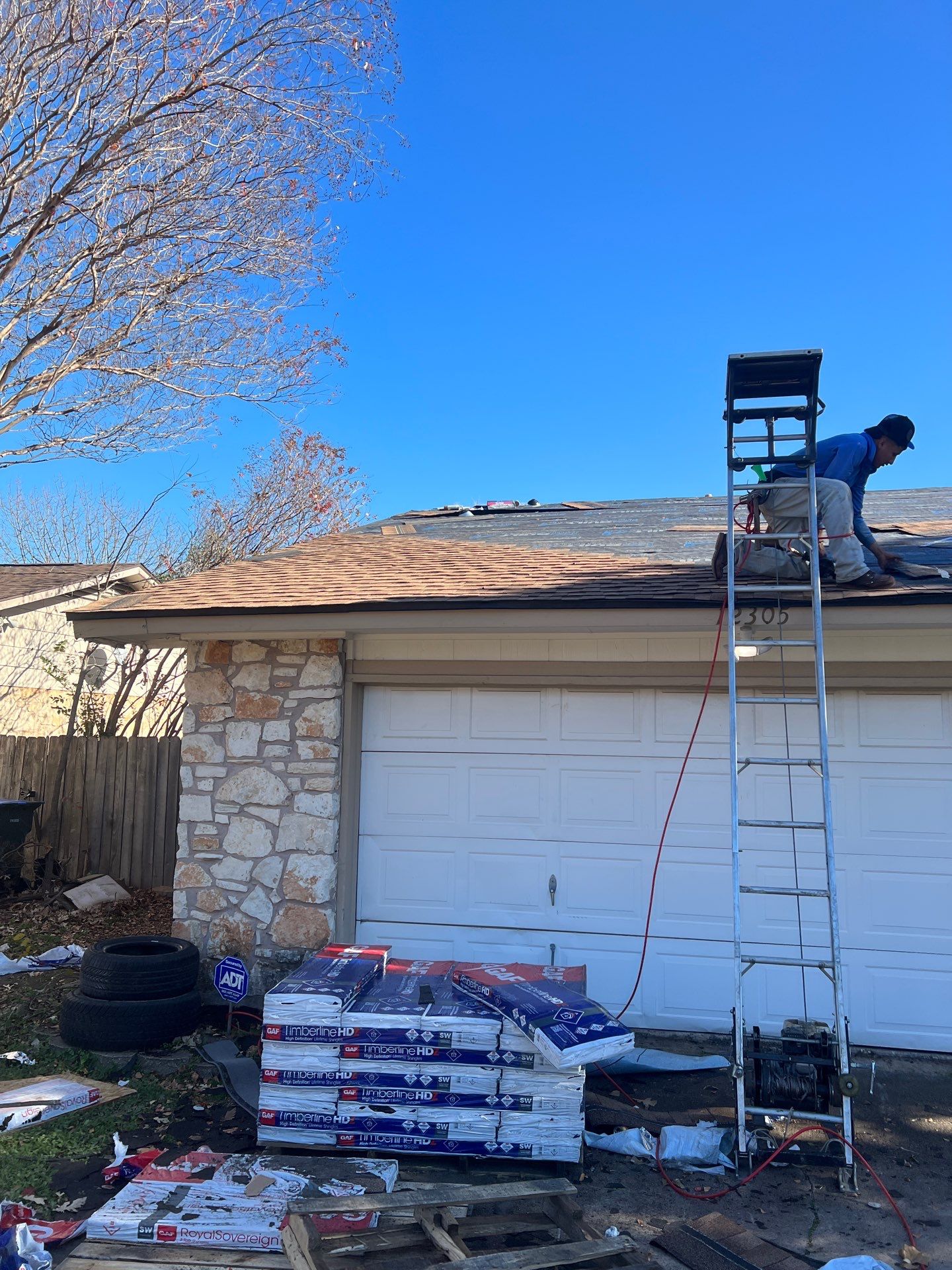 Project in Austin by Rhino Roofing and General Contracting, LLC