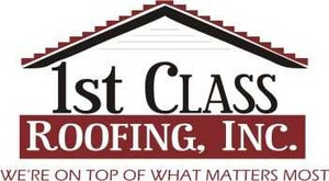 Logo for 1st Class Roofing, Inc.