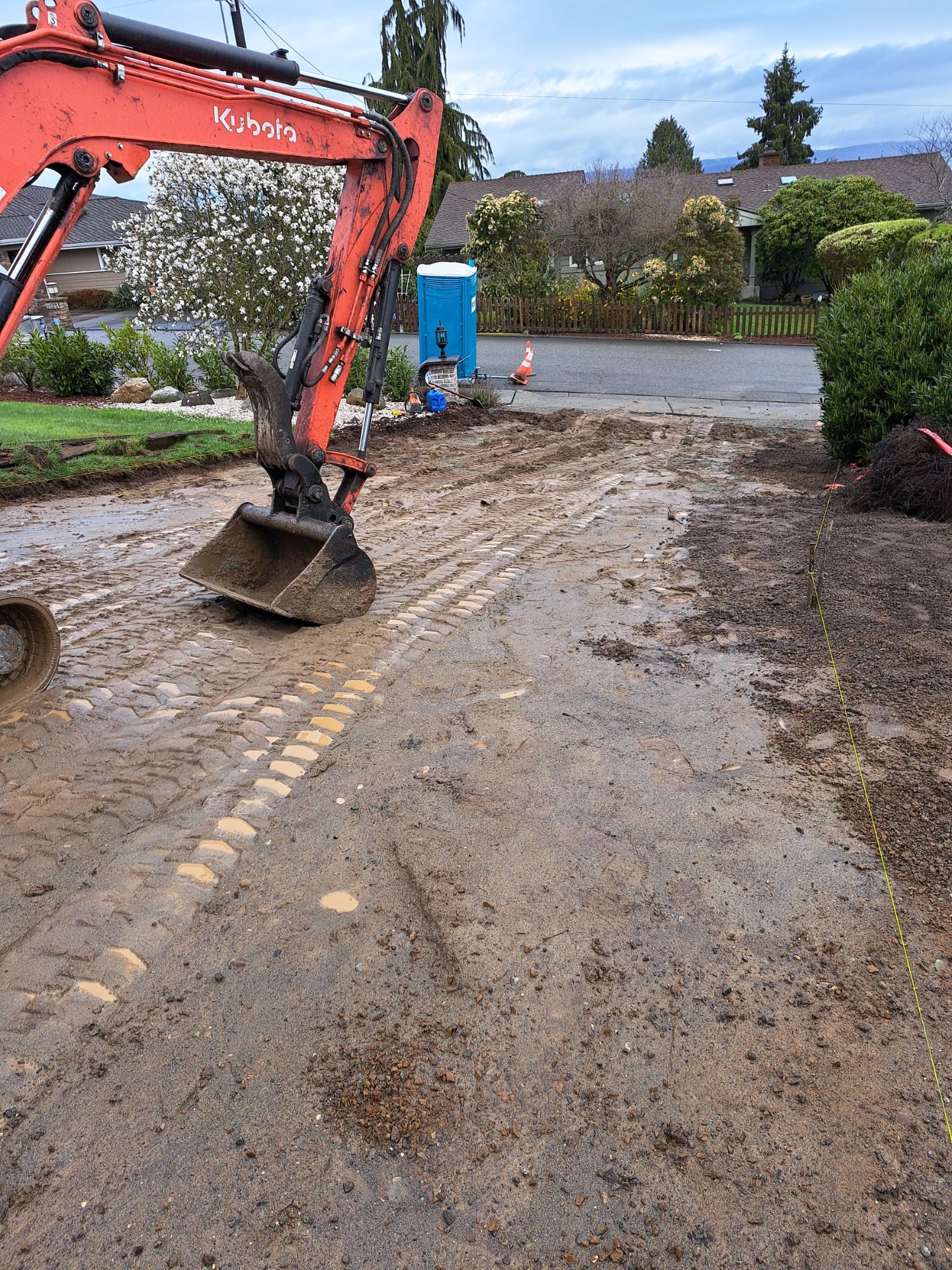 John | Stamped Concrete Driveway Makeover by Jireh Asphalt & Concrete Inc 
