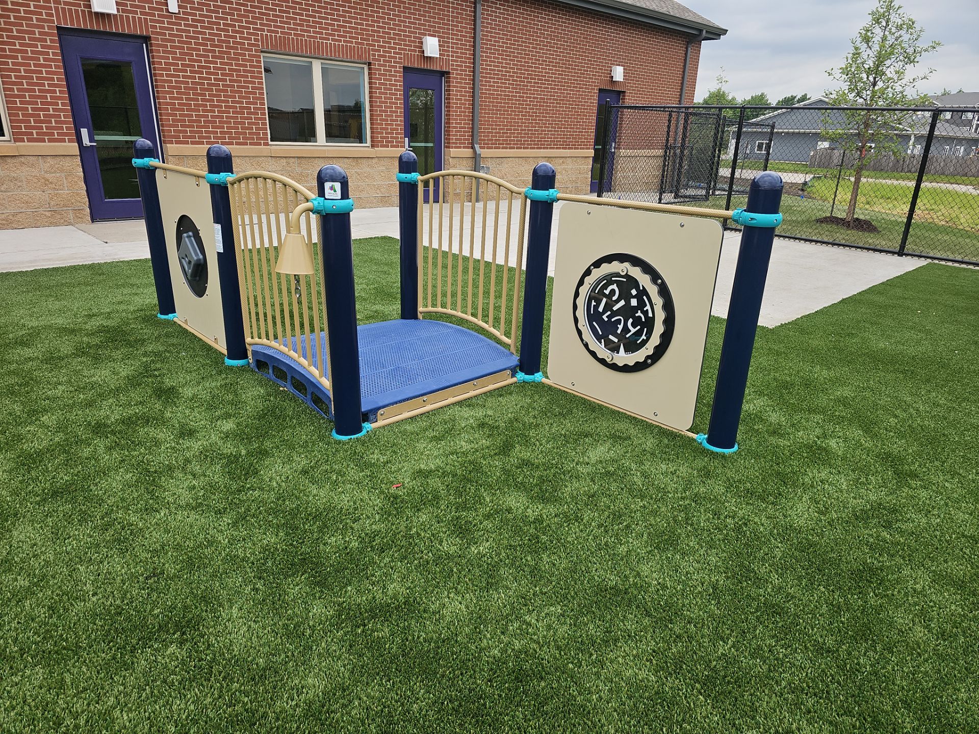 Everbrook in Grimes Playground Equipment & Turf by Southwest Greens Midwest