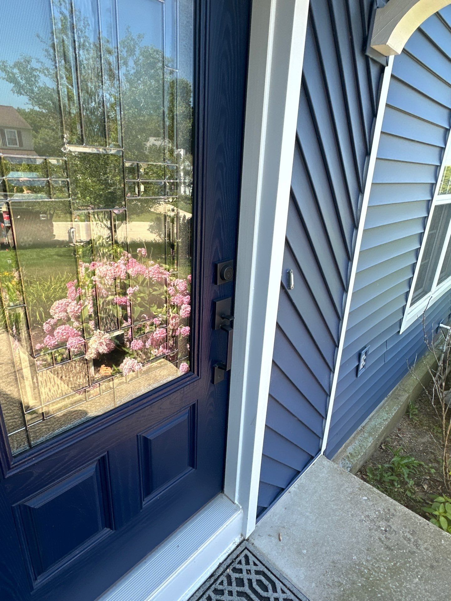 Siding Replacement using Certainteed Restoration Classic D4 Midnight Blue by 180 Contractors