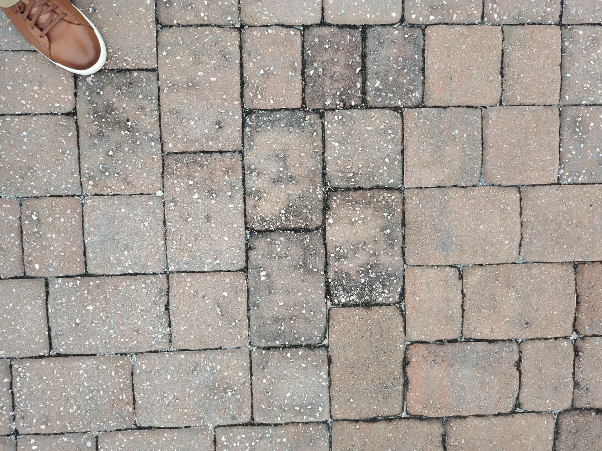 Paver Driveway using Concrete Sealant by DuraSeal